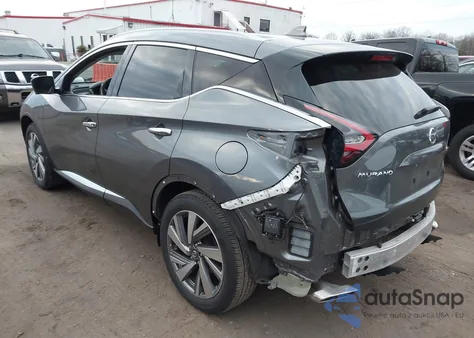 2020 Nissan Murano Sl Intelligent Awd из США, поврежденный, VIN 5N1AZ2CS4LN171517